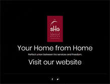 Tablet Screenshot of hotelsalute.com